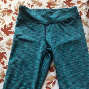 Turquoise workout leggings
